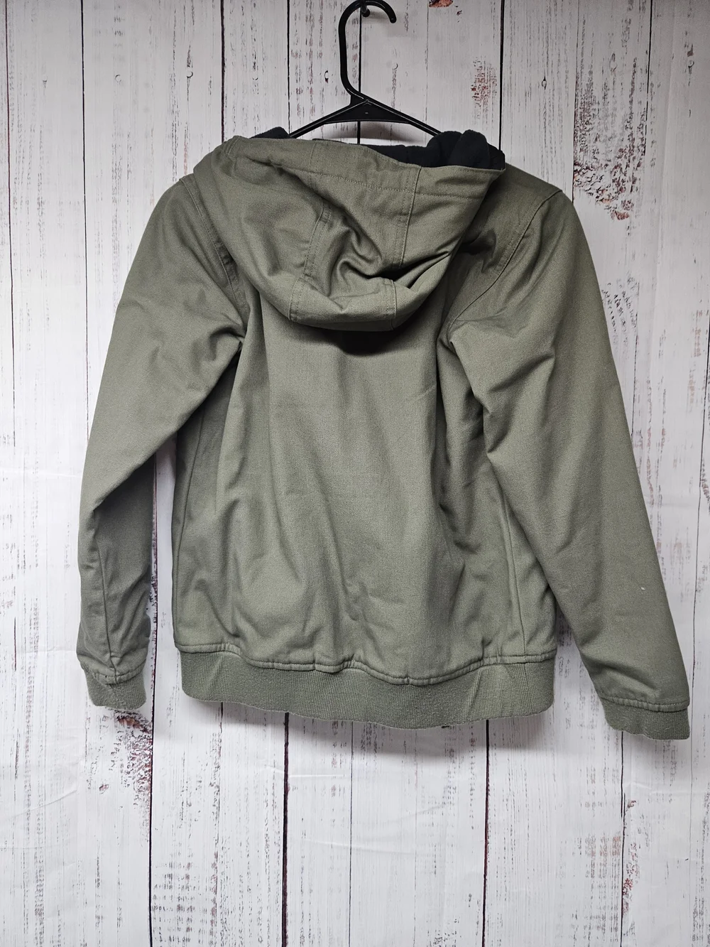 Columbia Kids Olive Hooded Jacket Size Medium